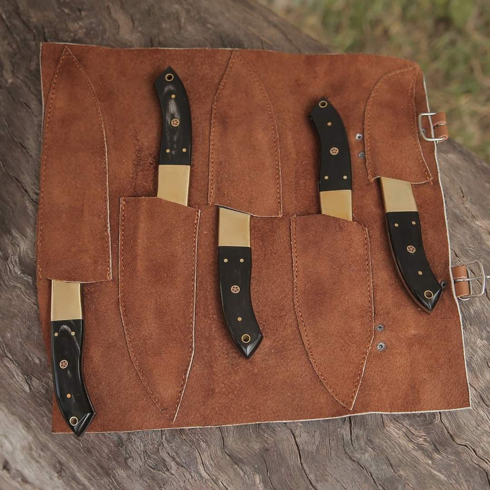 5 Piece Carbon Steel Chef Set