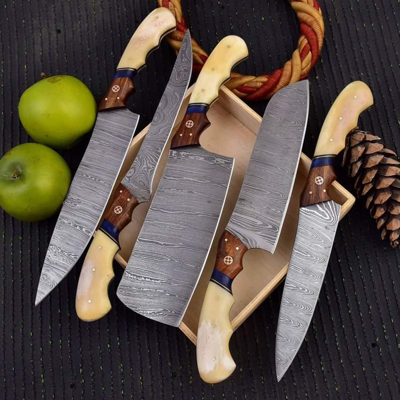 Carbon steel Chef Set Of 5 Piece