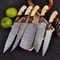 Carbon steel Chef Set Of 5 Piece