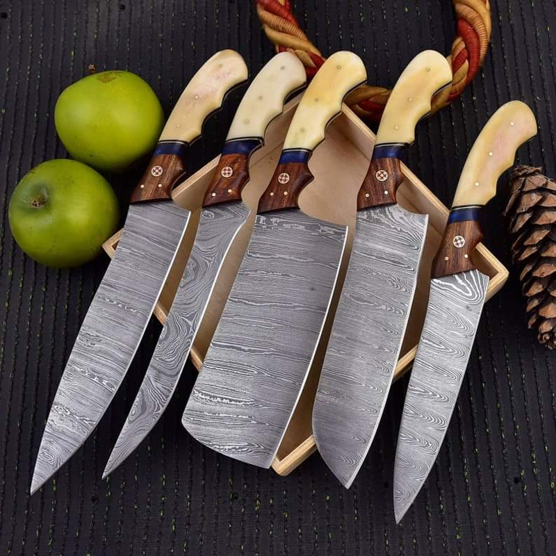 Carbon steel Chef Set Of 5 Piece