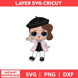 LOL Surprise  Serie, Doll Of The LOL Svg, Png, Dxf Digital File.