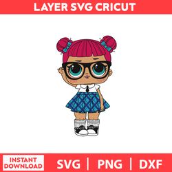 LOL Surprise Doll Squishy Of The LOL Svg, Png, Dxf Digital File.