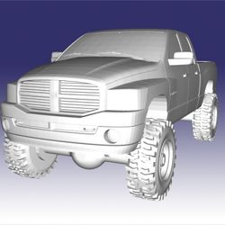 Beauty 1 3d Model Car STL 3D Printing Dodge