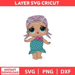 LOL Surprise Wallpapers Of The LOL Svg, Png, Dxf Digital File.