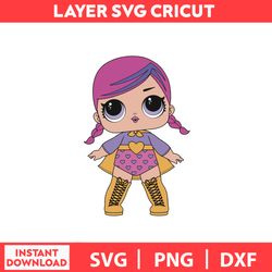 LOL Bibi Supprise Doll Surprise Doll  Of The LOL Svg, Png, Dxf Digital File.