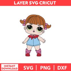 LOL Dibujos Supprise Series Doll Of The LOL Svg, Png, Dxf Digital File.