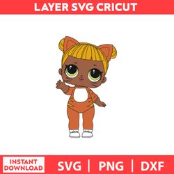 Bayby Cats LOL Supprise Series Doll Of The LOL Svg, Png, Dxf Digital File.