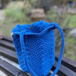 Shopper bag/ woven handbag / Crochet / Shoulder bags
