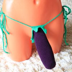 eggplant mens thong,boyfriend underwear gift,Penis Micro thong,Erotic mens thong,erotic mens panties,Mens Sexy Underwear