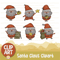 Christmas Santa Claus Clipart Banner01.png