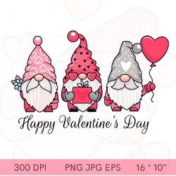 valentine gnome sayings png, valentine  gnomes clip art, valentine gnomes sublimation, valentine gnomes for sale