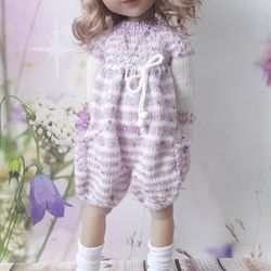 Ruby Red Fashion Friends doll clothes -jumpsuit, hat, knee socks, pendant