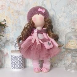 Tilda doll Interior doll Handmade doll Soft doll Textile doll Art doll Cloth doll Fabric doll Rag doll Baby doll