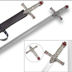 harry potter wizard godric gryffindor replica sword, goblin gryffindor sword