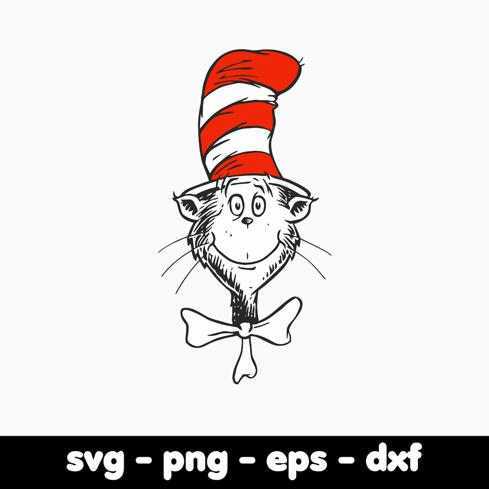 Dr Seuss Svg Bundle, Funny Dr Seuss Quote Svg, Dr Seuss Svg, Thing Svg, Cute Cat Svg, Teacher Svg, Svg File For Cricut DR199.jpg