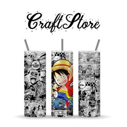 anime (one piece) | tumbler png | cartoon | png files for sublimation | instant download | tumbler sublimation design