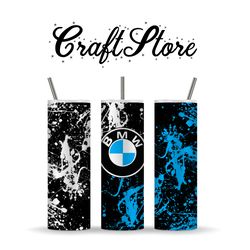 car (bmw) | tumbler png | cartoon | png files for sublimation | instant download | tumbler sublimation design