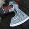 Carbon Steel Viking Axe, Fantasy Axe, Forged Axe, Hatchet Warrior Throwing Axe, Custom Engraved Axe, Gift For Boyfriend5.jpg