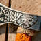 GROOMSMEN GIFT - Viking Axe, Viking Wedding Best Man Proposal Gift, Personalized Axe, Custom Handmade Carbon Steel Throwing Axe Gift for Men3.jpg