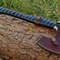 GIFT for HIM Forged Viking Axe Throwing Custom Handmade Carbon Steel Beautiful Ash Wood Handle Handmade Leather Sheath,Birthday Gift For him5.jpg