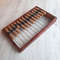 large wooden soviet abacus calculator