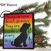 Dog Memorial Embroidery. Loss of Dog Gift. Pet Loss Gift. Dog Memory. Easy Cross Stitch Pattern. Beginner Embroidery.jpg
