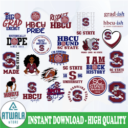 south carolina state university svg, hbcu teams svg, hbcu football svg