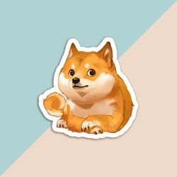 vinyl sticker doge