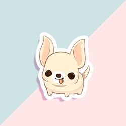 vinyl sticker chub chihuahua