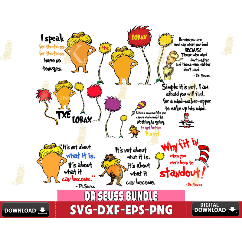 DR0602201-Bundle Lorax svg, dr seuss svg, dr seuss quotes Svg Dxf Eps Png file.jpg