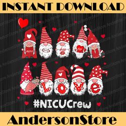 gnome with hearts nicu crew png, valentine's day png, valentine's day gnomes with heart png, scandinavian gnomes png