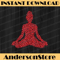 yoga lover heart shape png, yoga valentine's day png, yoga practice png yoga pose png yoga clipart png
