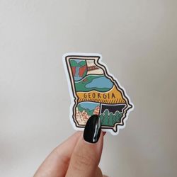 georgia state sticker