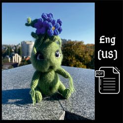 PDF Crochet Flower Toy Pattern