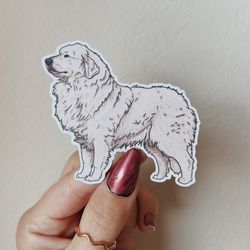 great pyrenees sticker