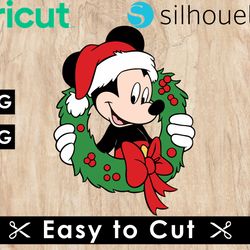 mickey mouse christmas svg files, mickey mouse svg files, mickey png images, svg cut files for cricut, clipart bundle