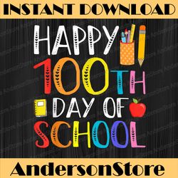 100 days of school teacher and student png