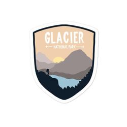 glacier national park – sticker