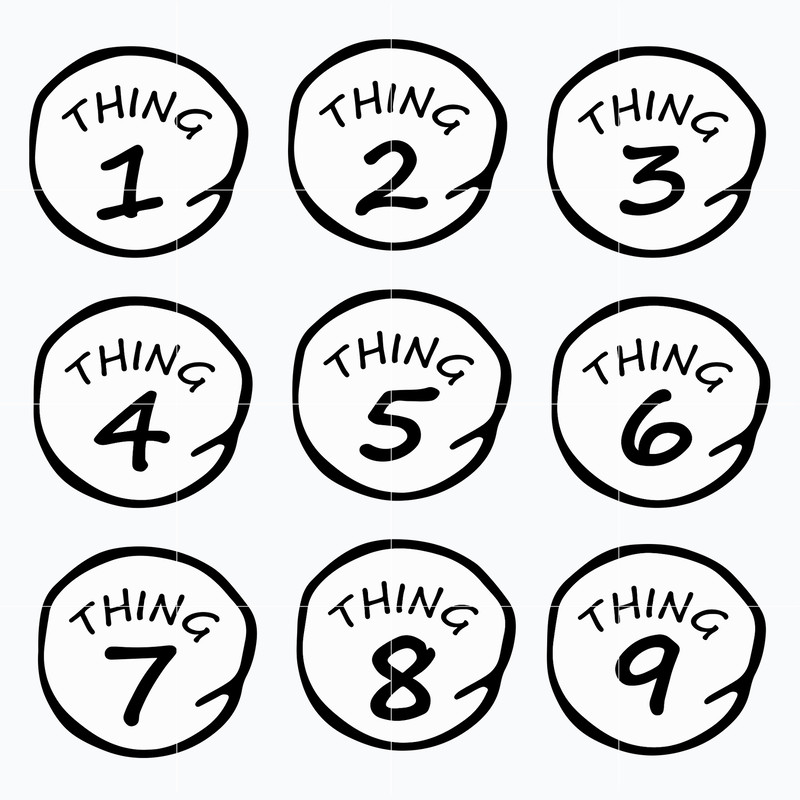 Dr Seuss Svg Bundle, Funny Dr Seuss Quote Svg, Dr Seuss Svg, Thing Svg, Cute Cat Svg, Teacher Svg, Svg File For Cricut DR101.jpg
