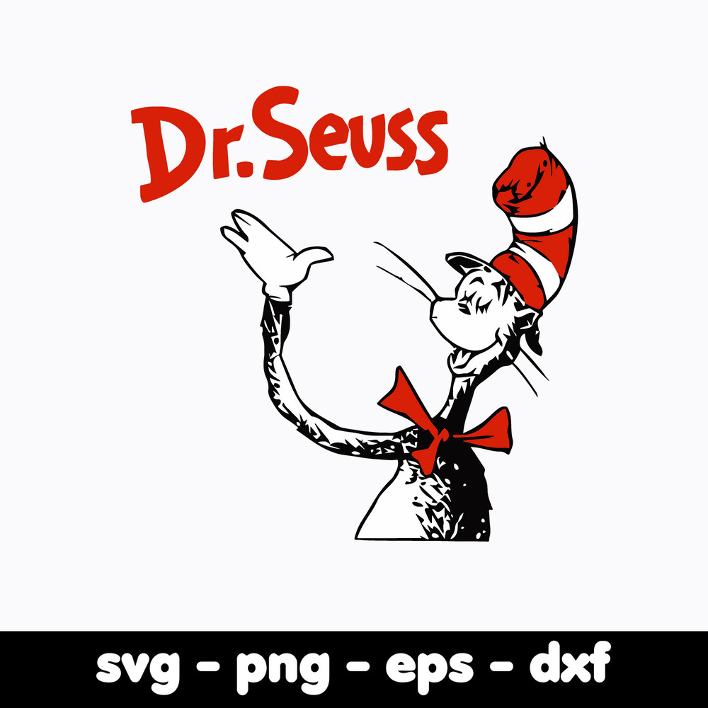 Dr Seuss Svg Bundle, Funny Dr Seuss Quote Svg, Dr Seuss Svg, Thing Svg, Cute Cat Svg, Teacher Svg, Svg File For Cricut DR203.jpg