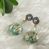 mint-green-earrings-sage-green-lampwork-murano-glass-earrings-jewelry