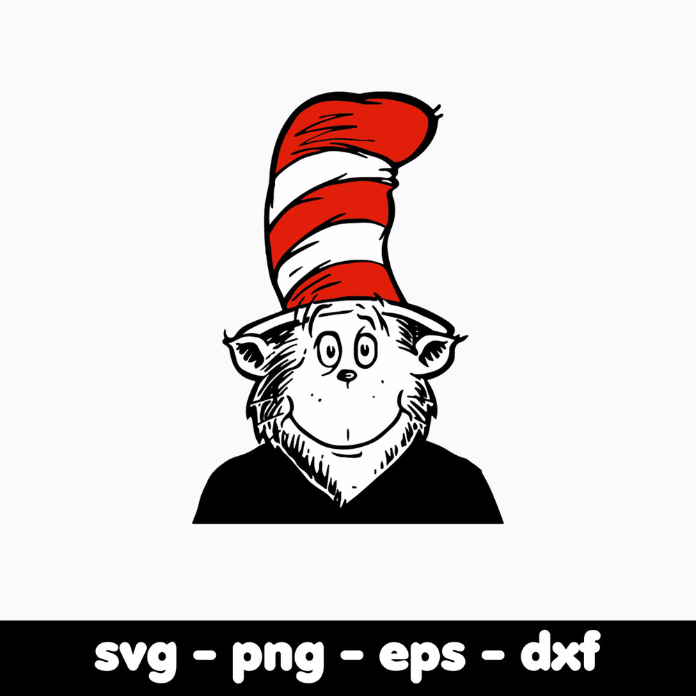 Dr Seuss Svg Bundle, Funny Dr Seuss Quote Svg, Dr Seuss Svg, Thing Svg, Cute Cat Svg, Teacher Svg, Svg File For Cricut DR315.jpg