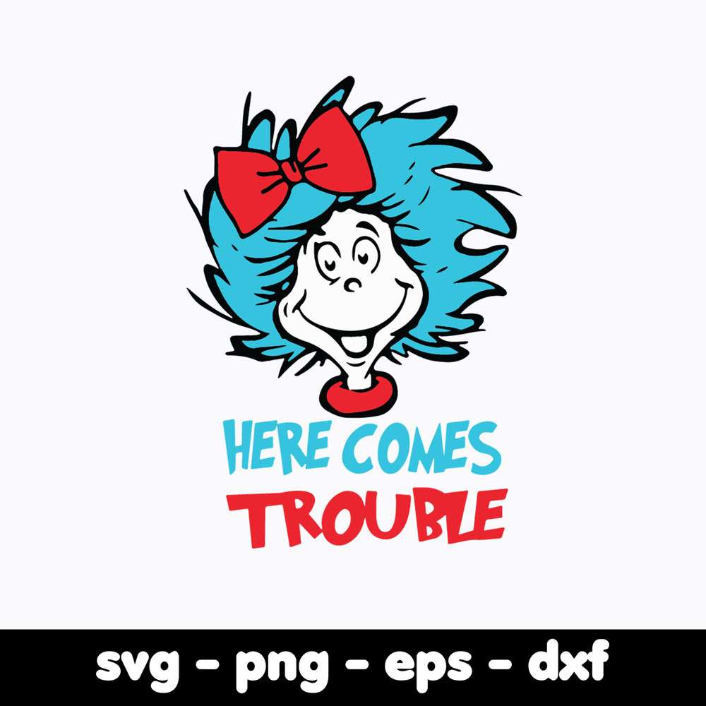 Dr Seuss Svg Bundle, Funny Dr Seuss Quote Svg, Dr Seuss Svg, Thing Svg, Cute Cat Svg, Teacher Svg, Svg File For Cricut DR320.jpg