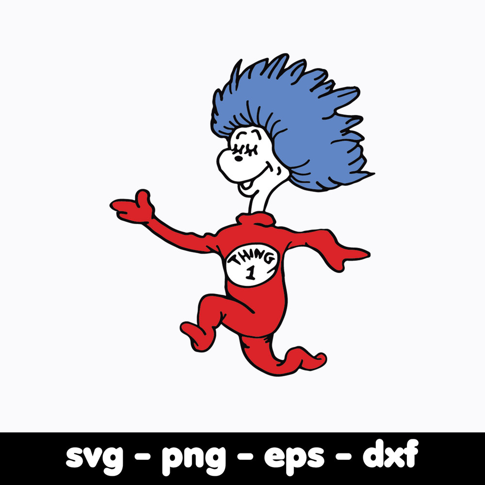 Dr Seuss Svg Bundle, Funny Dr Seuss Quote Svg, Dr Seuss Svg, Thing Svg, Cute Cat Svg, Teacher Svg, Svg File For Cricut DR347.jpg