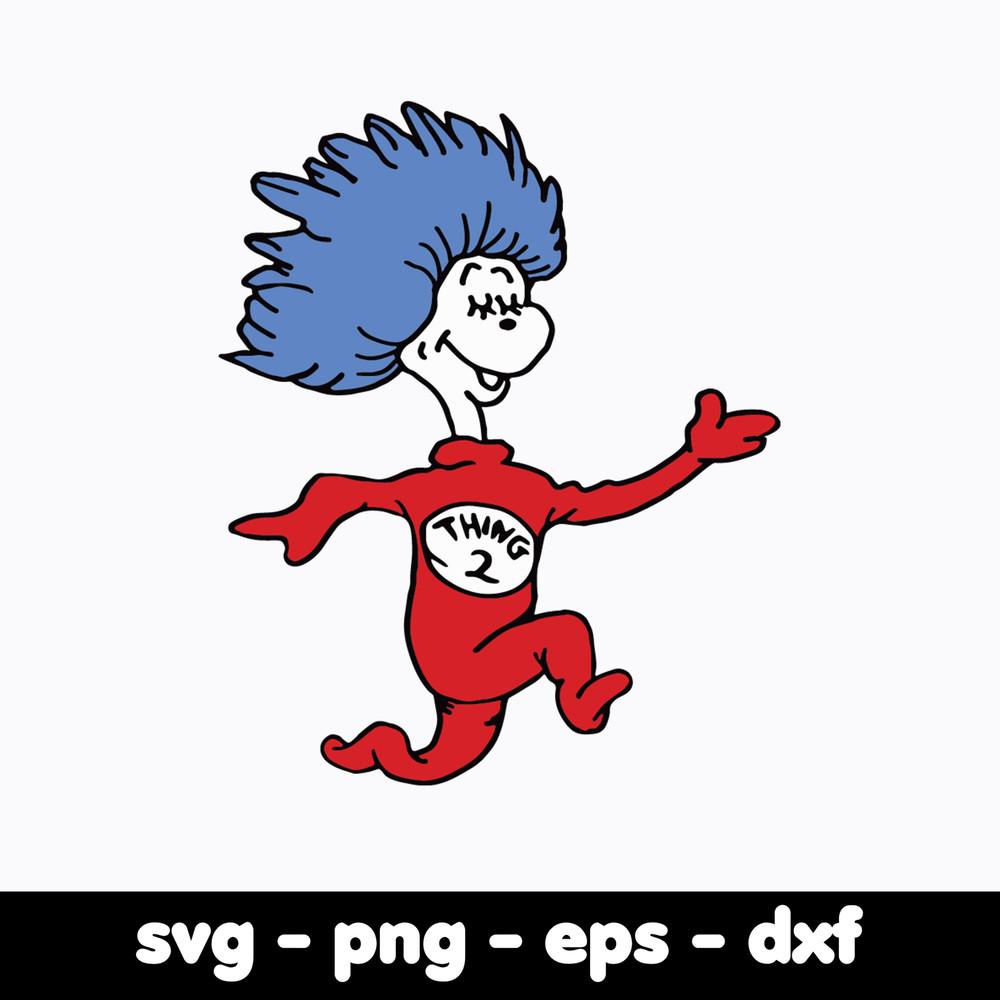 Dr Seuss Svg Bundle, Funny Dr Seuss Quote Svg, Dr Seuss Svg, Thing Svg, Cute Cat Svg, Teacher Svg, Svg File For Cricut DR348.jpg
