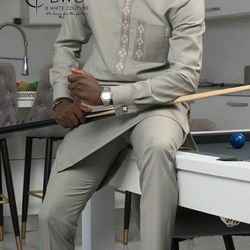 african men clothing, 2pics men sets, cotton fabric, different sizes and colors, men wesrs, all occassion, wedding suit