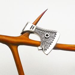Viking Axe pendant.Viking Axe jewelry.Viking Axe charm.Viking necklace.Viking Shield.Norse pendant.Nordic mythology