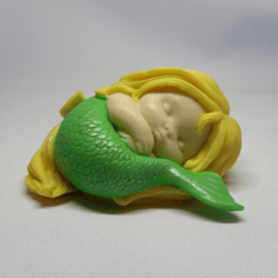 Little mermaid - silicone mold