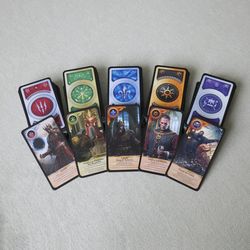 Gwent Cards 5 decks Witcher 3 Complete Set 484 cards with Ballad Heroes expansion