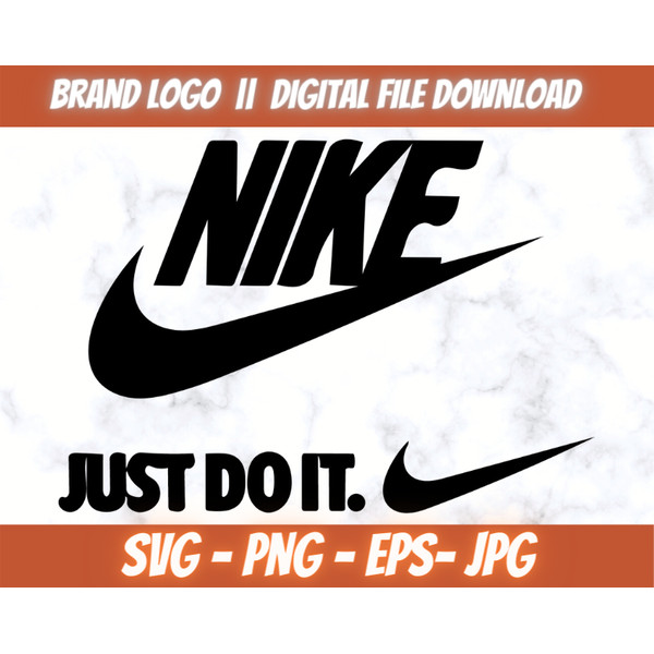 Just do it top nike logo vector